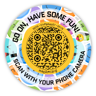 Emoji style QR code