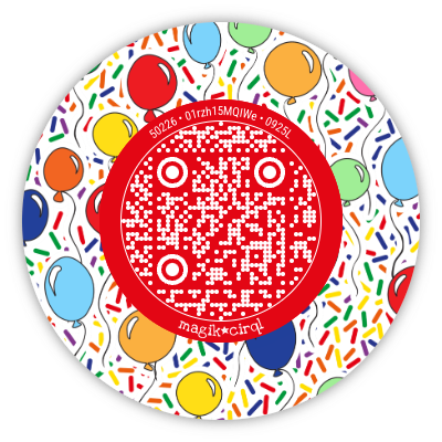 Party style QR code